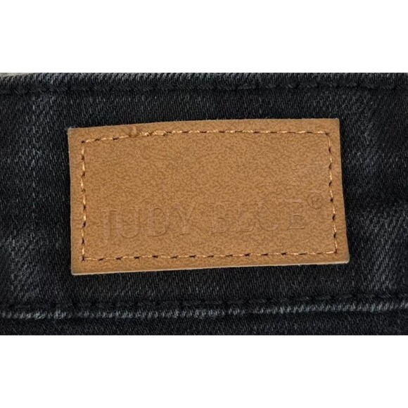 Judy Blue Skinny Fit Jeans Women's Size 24W Black Stretch - Picture 13 of 13